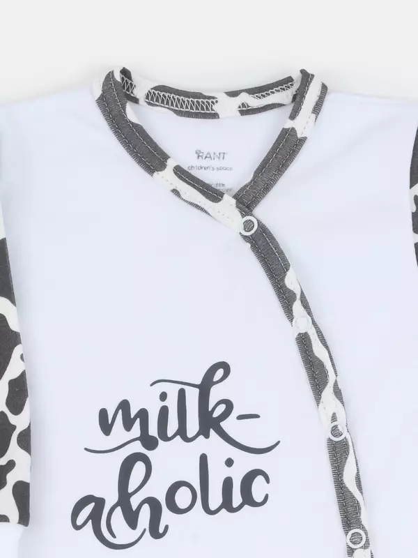 Комбинезон Rant Milk-Aholic white арт. 1281