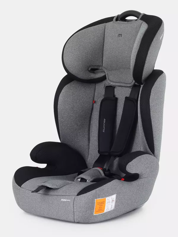 Автокресло Mowbaby Runner 1/2/3 (9-36 кг) Graphite